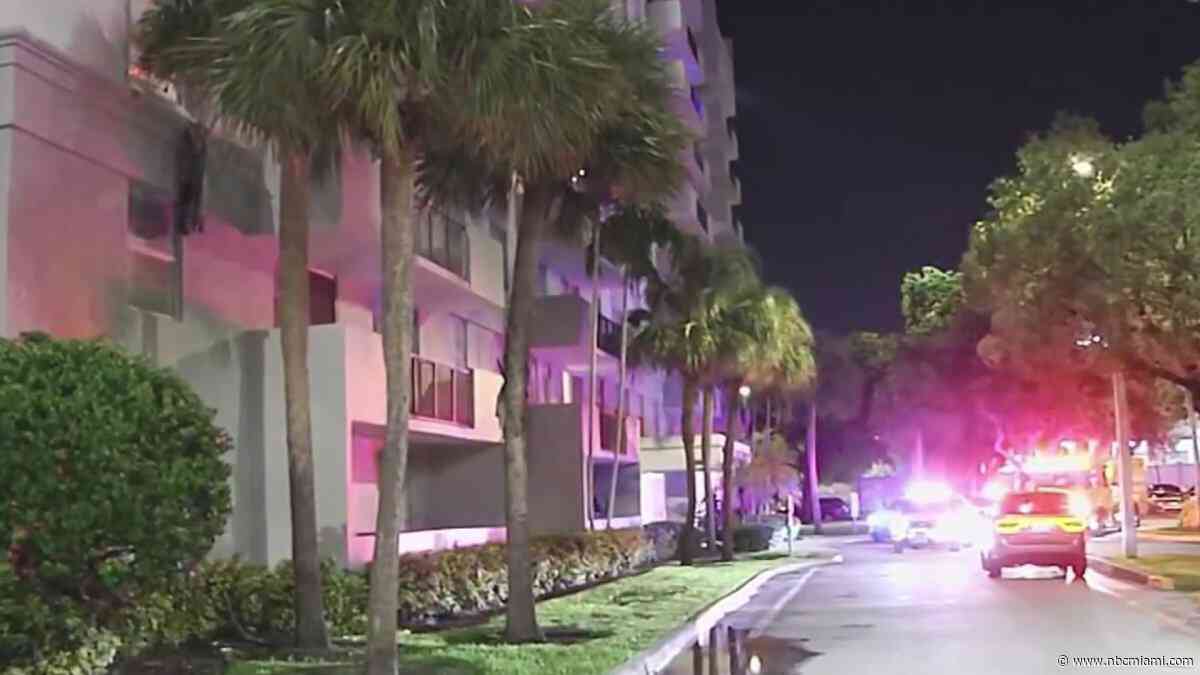 Video captures aftermath after shooting at North Miami apartment
