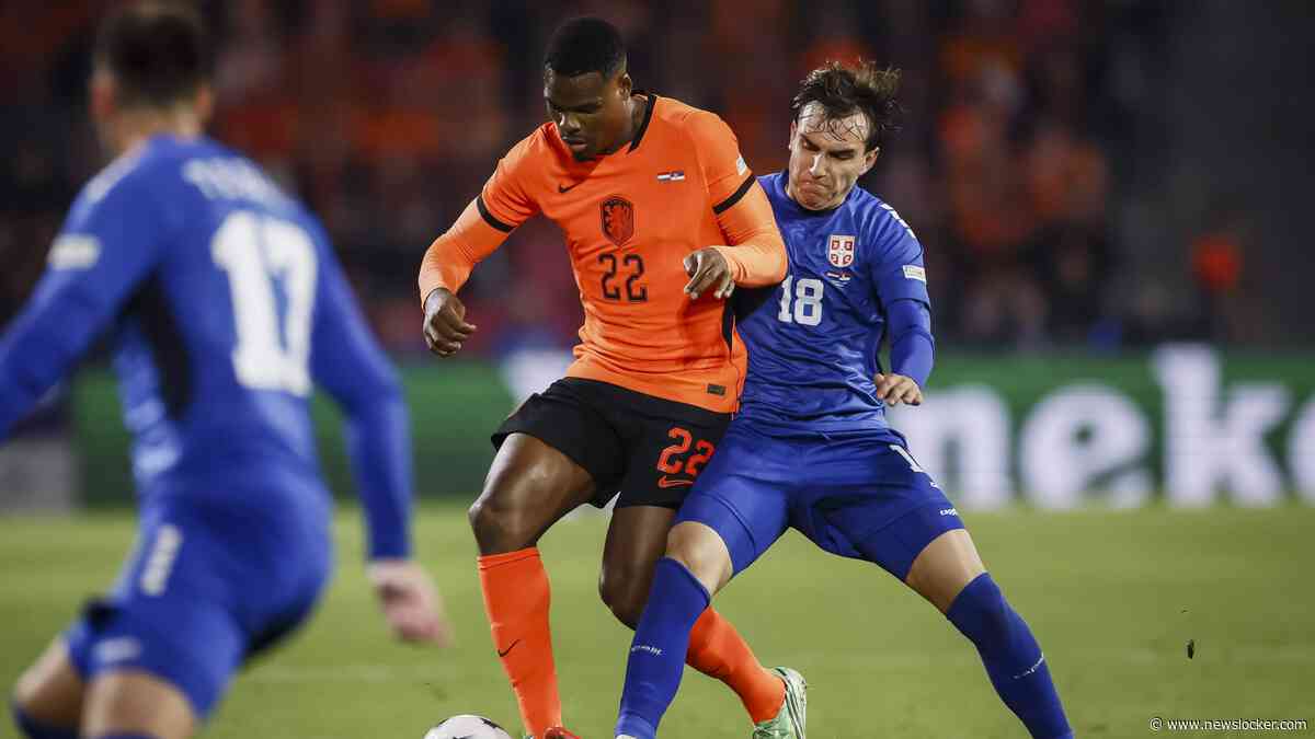Denzel Dumfries prijs vechtersmentaliteit Oranje, tevreden bondscoach Xavi vond interlandperiode ’intens’
