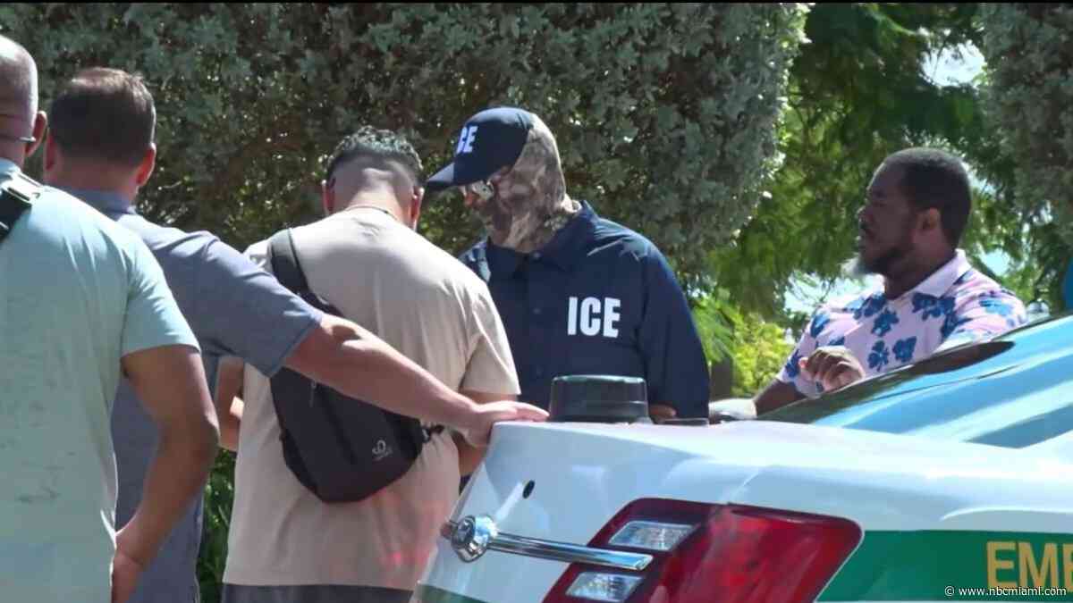 Man wearing ICE jacket at election venue at MDC detained, deputies say