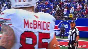 Wild moment furious NFL referee unleashes profanity-laced tirade at Arizona Cardinals star Trey McBride