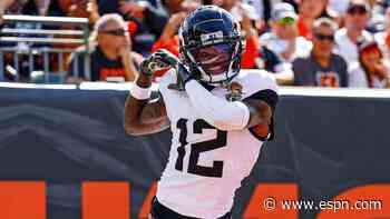 'You see the 'bink bink?': Travis Hunter's juke drops Tee Higgins on nullified pick