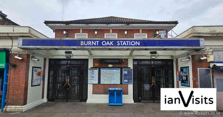 Burnt Oak tube station closing for two weeks for step-free construction work