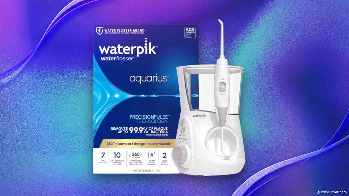 Keep Your Smile Sparkling With the Waterpik Aquarius, Now 40% Off for Prime Day