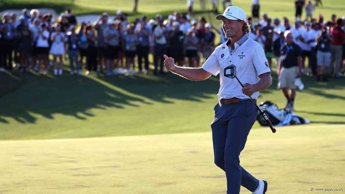 Smotherman captures first PGA Tour title in 100th career start