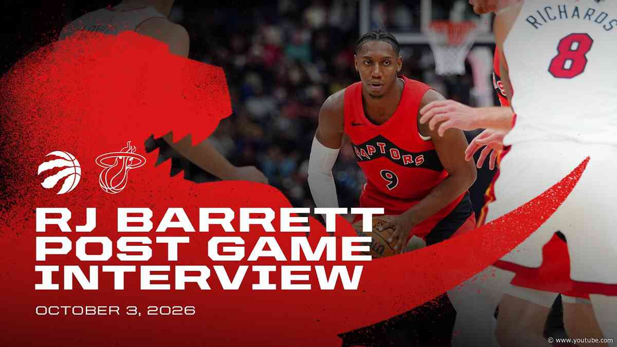 RJ Barrett | Pre Season vs Miami Heat | October 03, 2026