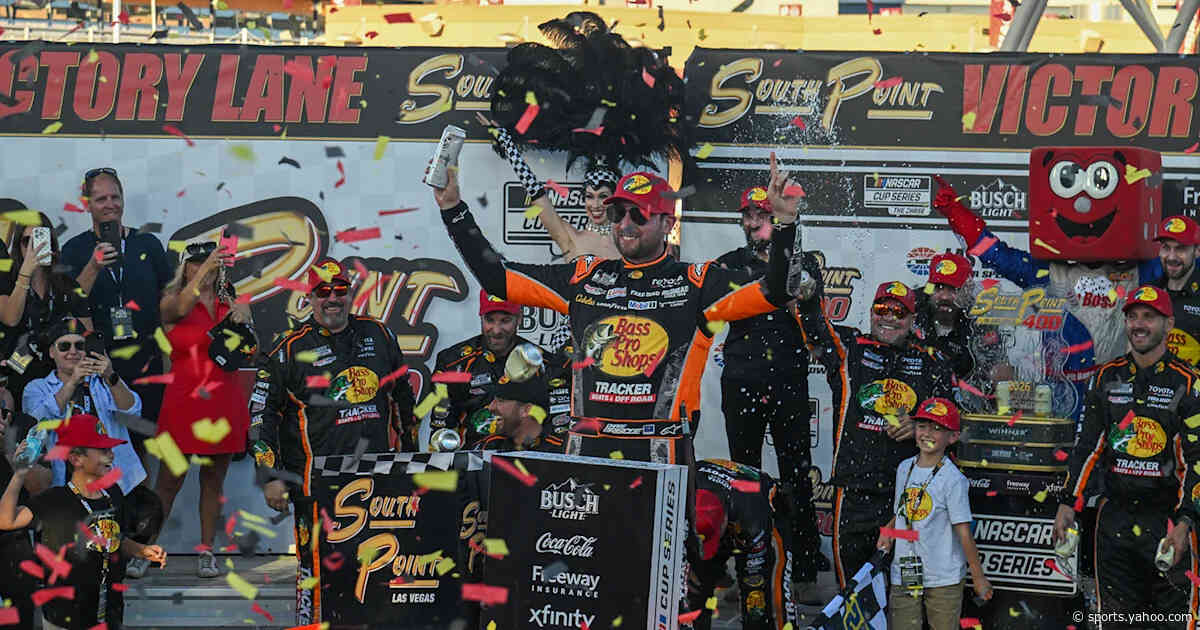 Briscoe takes Vegas trophy as Larson stretches championship lead