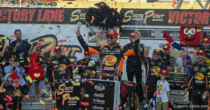 Briscoe takes Vegas trophy as Larson stretches championship lead