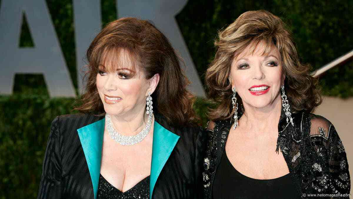 Joan Collins remembers late sister Jackie with childhood photo and poignant five-word message