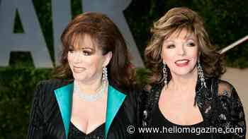 Joan Collins remembers late sister Jackie with childhood photo and poignant five-word message