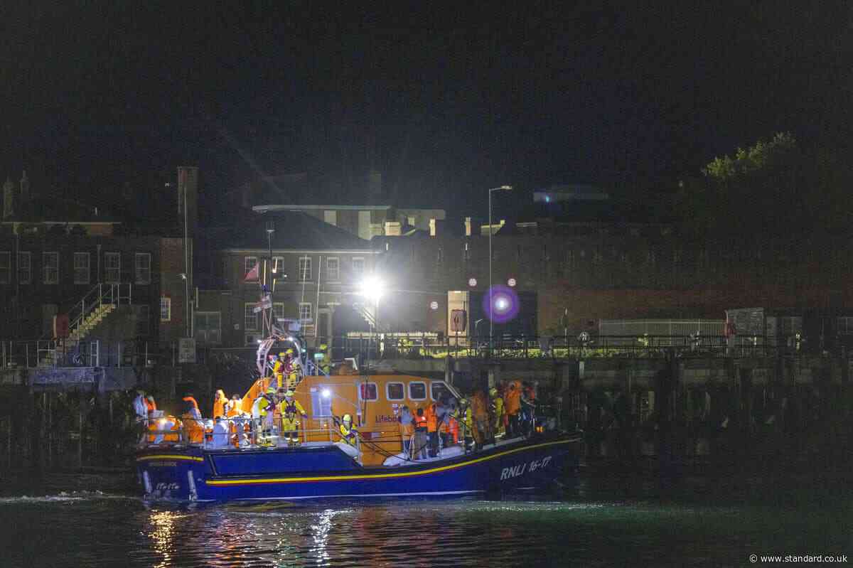 Migrants head to Kent for processing after protesters gathered in Gosport