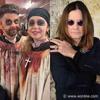 Jack Osbourne, Daughter Pearl Honor Ozzy Osbourne at Horror Nights