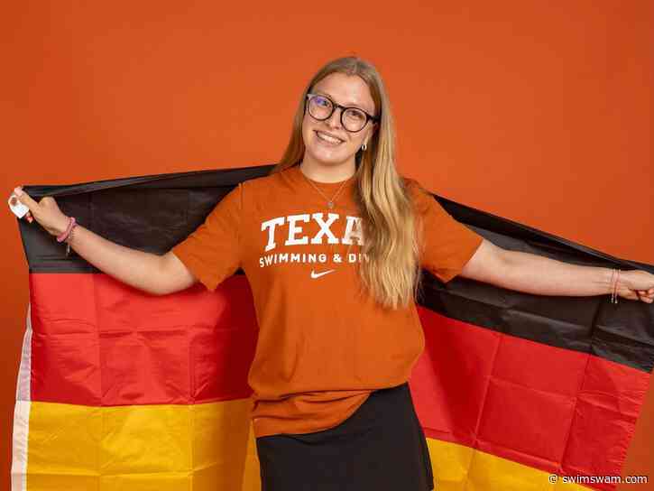 Euro Juniors Breaststroke Champion Lena Ludwig Verbals to Texas for 2027-28