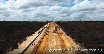 $543 million water pipeline work begins