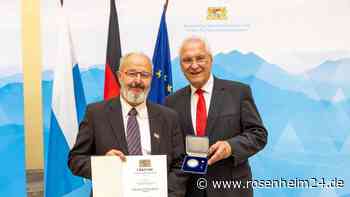Verdienstmedaille für Peter Kloo (64): Kolbermoors Ex-Bürgermeister reagiert mit frechem Spruch