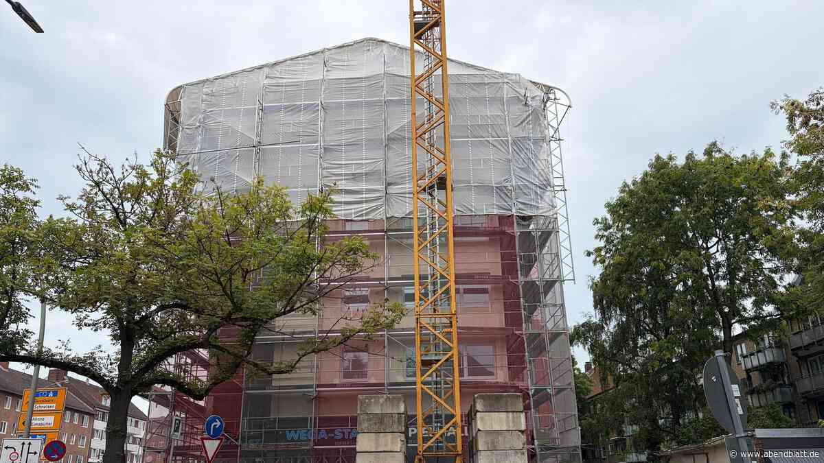 Wohnungsbau in Hoheluft stockt: Seit drei Jahren wird an diesem Haus gebaut
