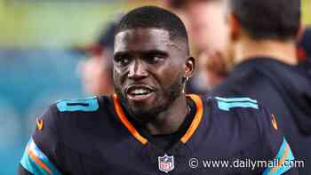 Chiefs 'reach out to Tyreek Hill's agent' after sickening injury to Kansas City receiver Tyquan Thornton