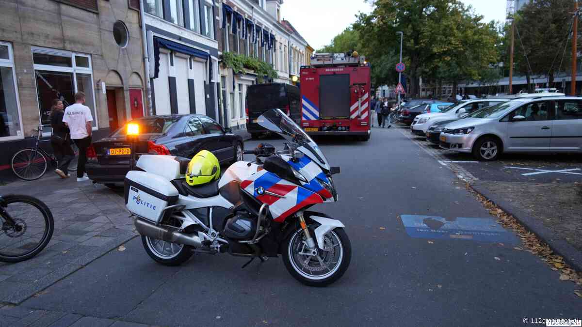 Brandweer onderzoekt mogelijke gaslekkage in studentenwoning
