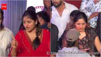 Rachita looks stunned as fan pulls her cheek