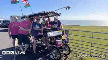 Quadracycle challenge raises money for  charity