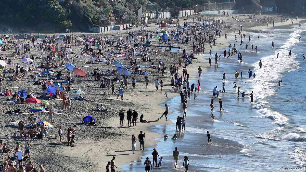 October heat wave bakes California and breaks several temperature records