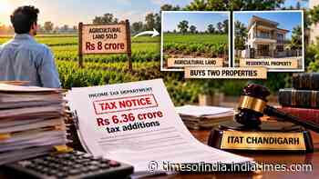 Man sells ancestral land for Rs 8 cr, claims LTCG exemption; gets notice with Rs 6.36 cr additions