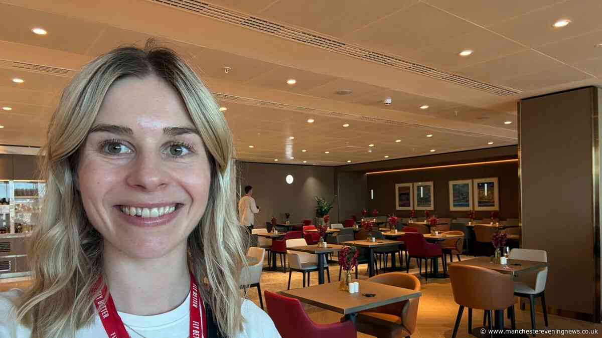 I tried the new exclusive Emirates Lounge at Manchester Airport - this is what it’s like inside