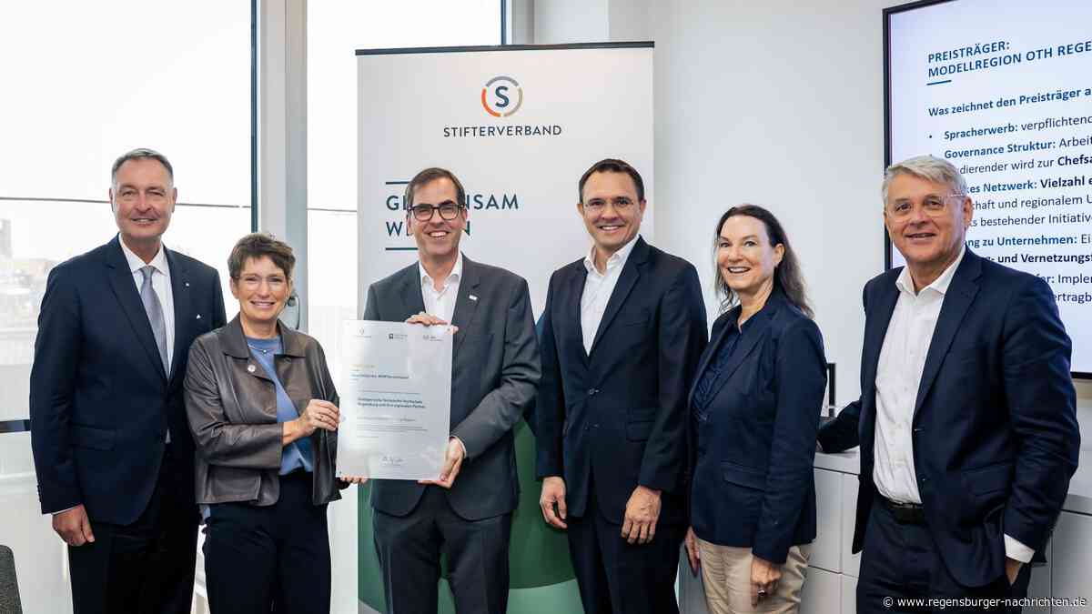 Auszeichnung f?r die OTH Regensburg