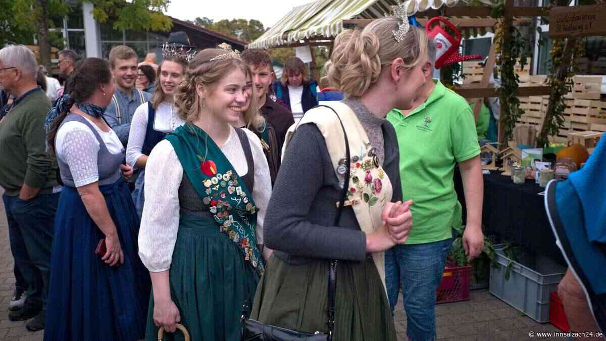 Großer Andrang beim Gartlertag in St. Wolfgang: Äpfel, Kräuter und eine Königin locken die Besucher