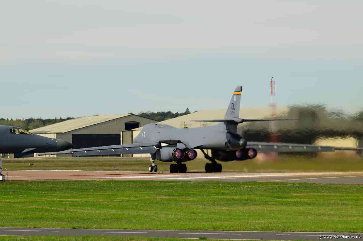 US withdraws B-1 bombers from RAF Fairford after suspected terror plot