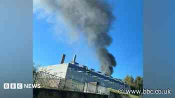 Fire which caused huge smoke plume treated as arson