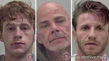 Names and faces of Kent criminals locked up in September including rapists and murderers