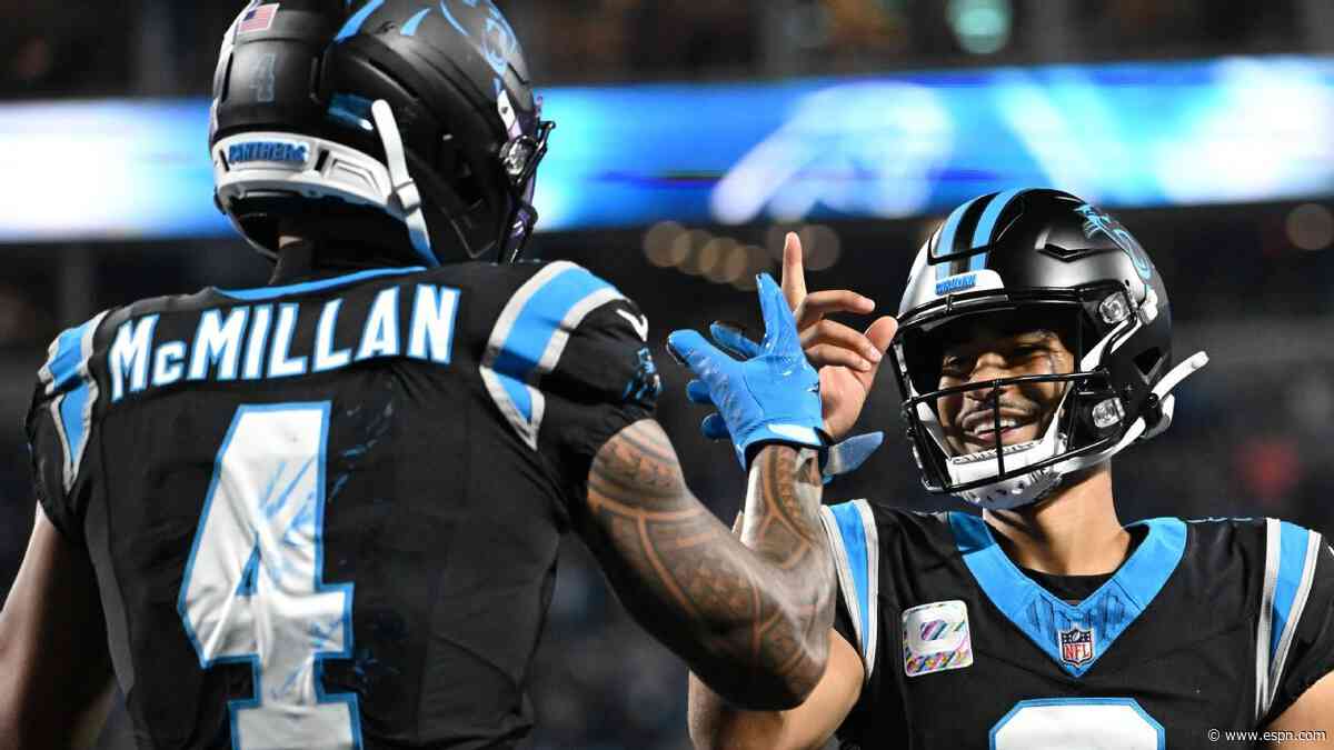 'Everything just clicked' with McMillan, Young in Panthers' primetime win