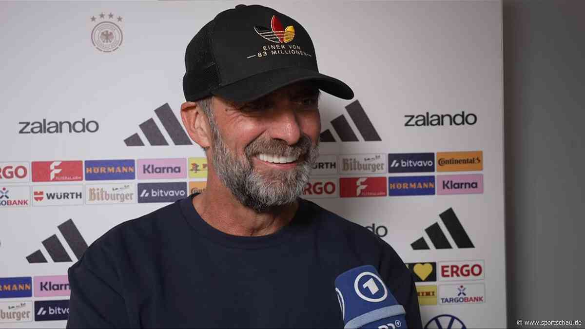 Bundestrainer Jürgen Klopp - "Bin so happy"