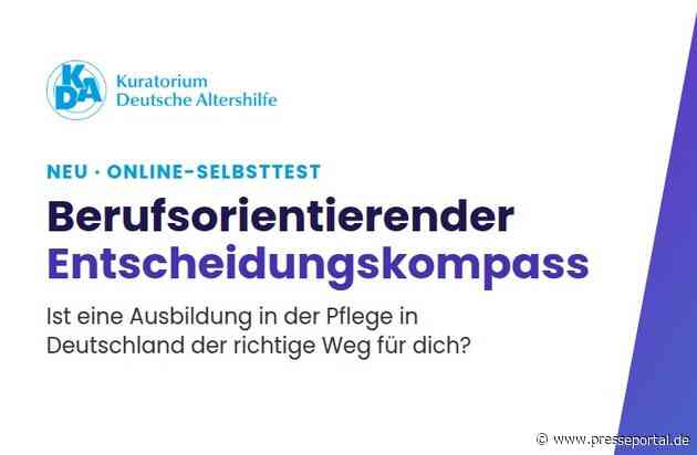 Pflegeausbildung in Deutschland? Neuer Entscheidungs-Kompass hilft jungen Menschen aus Drittstaaten bei der Berufswahl