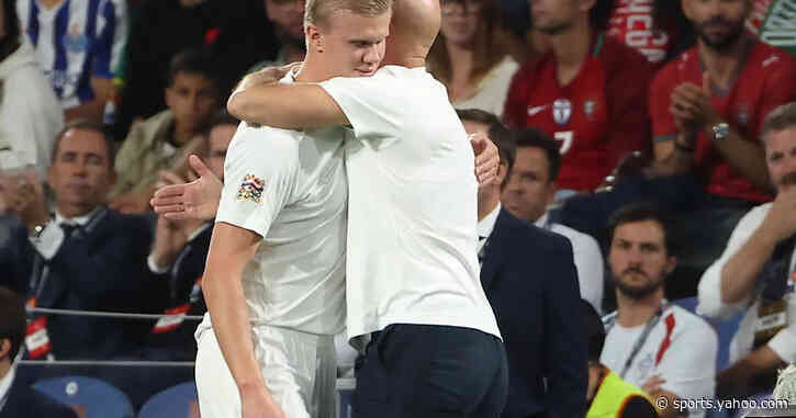 Erling Haaland sparks huge injury concern as Portugal win without Cristiano Ronaldo