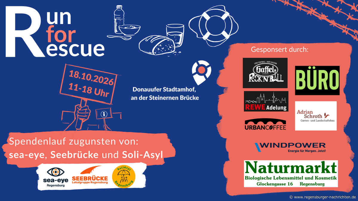 Run for Rescue geht in Regensburg in die sechste Runde