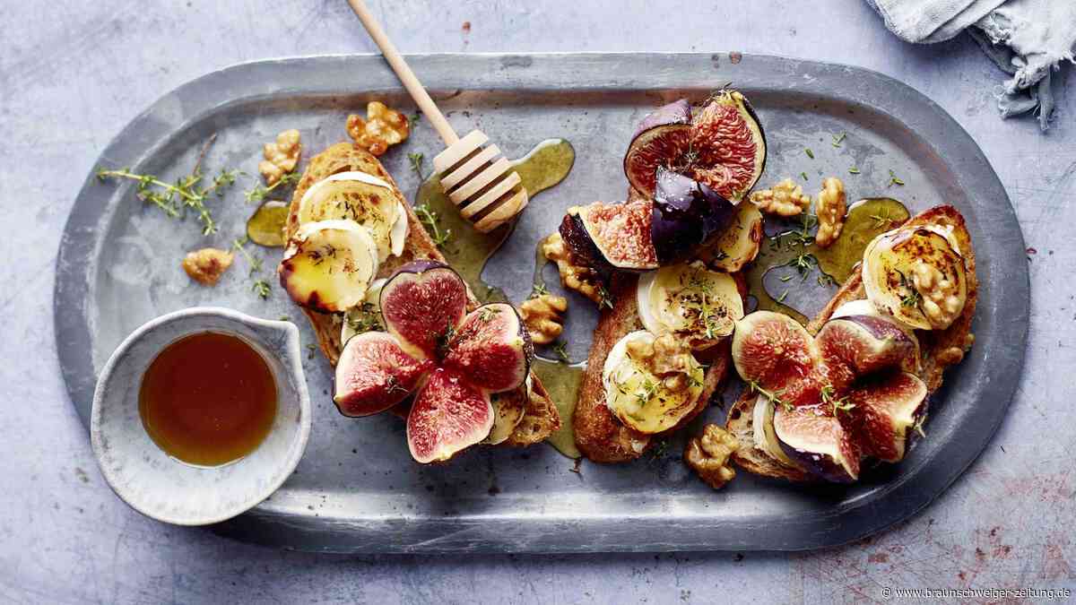 Feigen-Crostini mit Ziegenkäse