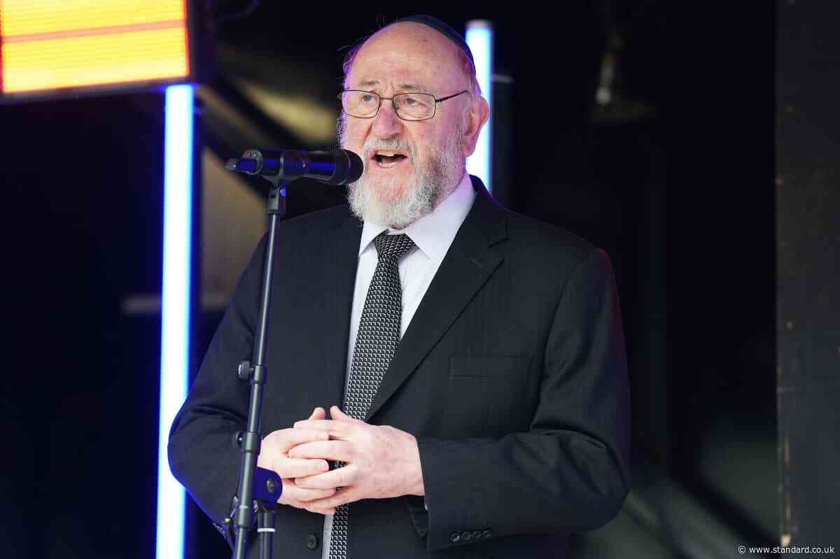 Chief rabbi condemns Green anti-Zionist motion as ‘poisonous antisemitism’