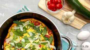 Gefülltes Zucchini-Omelett in wenigen Minuten: Das geniale 5-Euro-Rezept