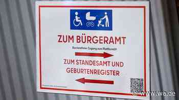 Personalausfälle legen Bürgeramt in Hamm lahm
