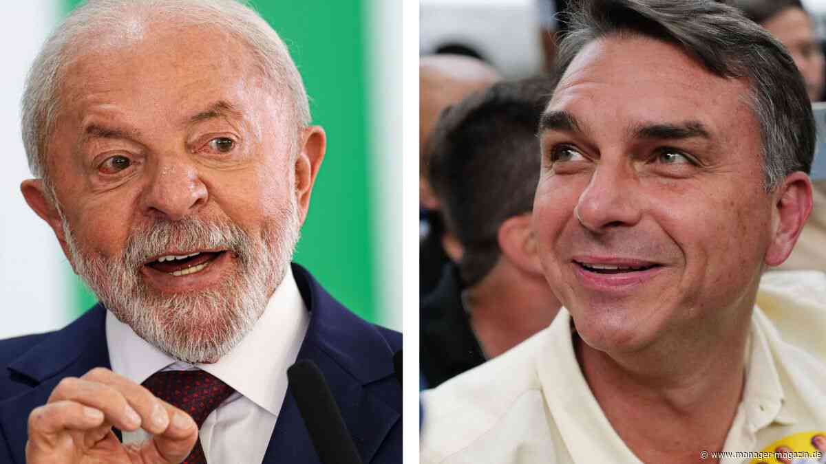 Brasilien: Lula und Bolsonaro-Sohn Flávio müssen in die Stichwahl