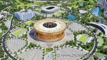 Stunning pictures of World's largest stadium twice the size of Anfield