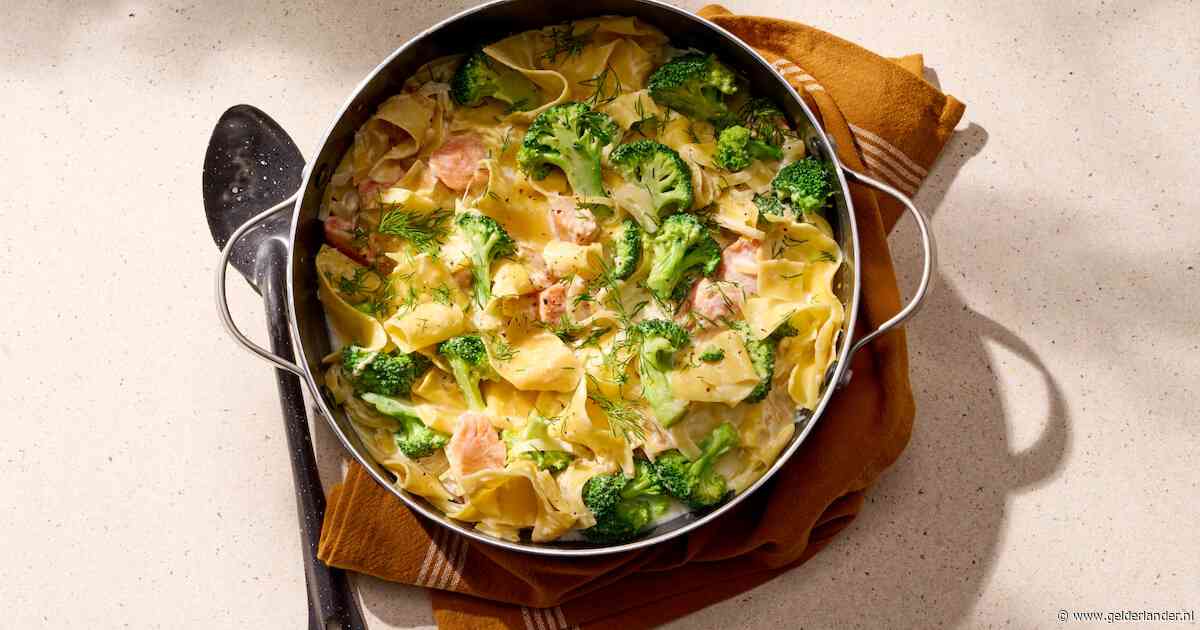 Wat Eten We Vandaag: Panlasagne met zalm en broccoli