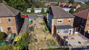 Dad responds after knocking down half a semi-detached house then leaving the UK