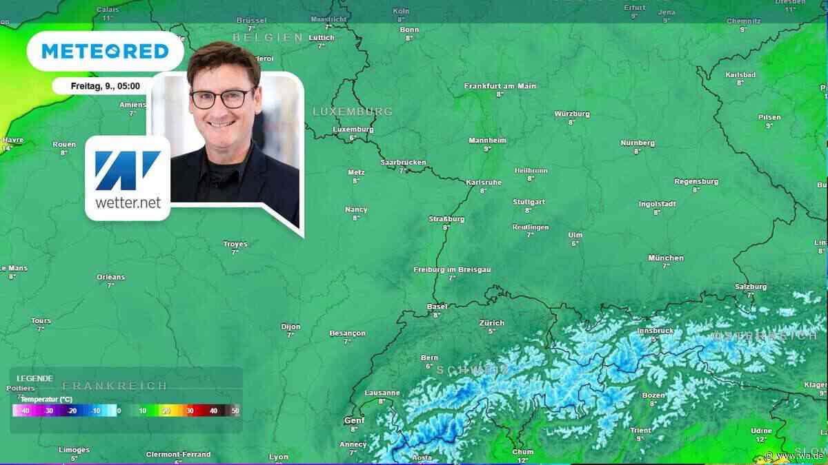 Polartrog erreicht Deutschland: Temperatursturz um 15 Grad, Bodenfrost und Schnee noch diese Woche
