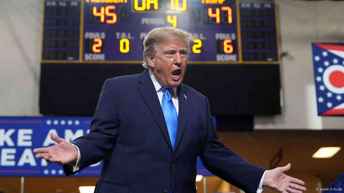 Heftige Niederlage droht: Trump startet großangelegte Wahlkampf-Offensive