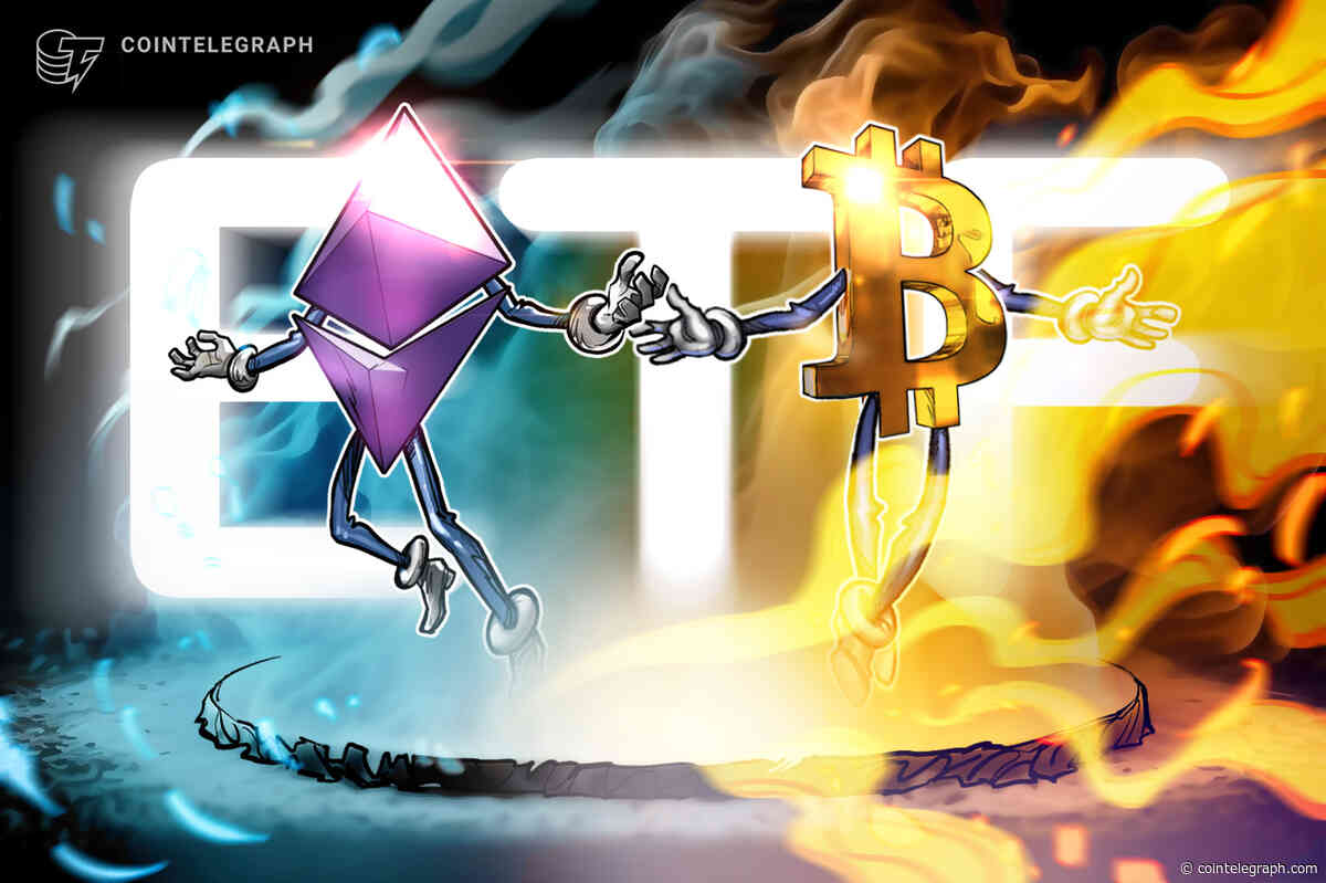 Bitcoin ETFs notch third inflow week as Ether ETFs shed $138M