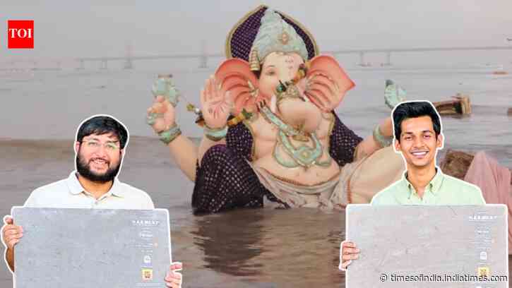 From 3,000 kg of Ganesha idol waste to 760 study tables: Inside ‘Visarjan Se Vidya Tak’ initiative