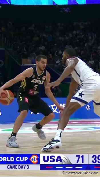 Anthony Edwards & Jalen Brunson are COOKING together 🤯 #FIBAWC
