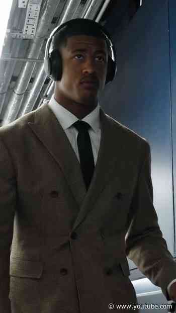 looking dapper 👔 #nfl #football #commanders #shorts #raisehail
